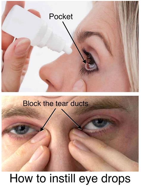 can't wear eye drops